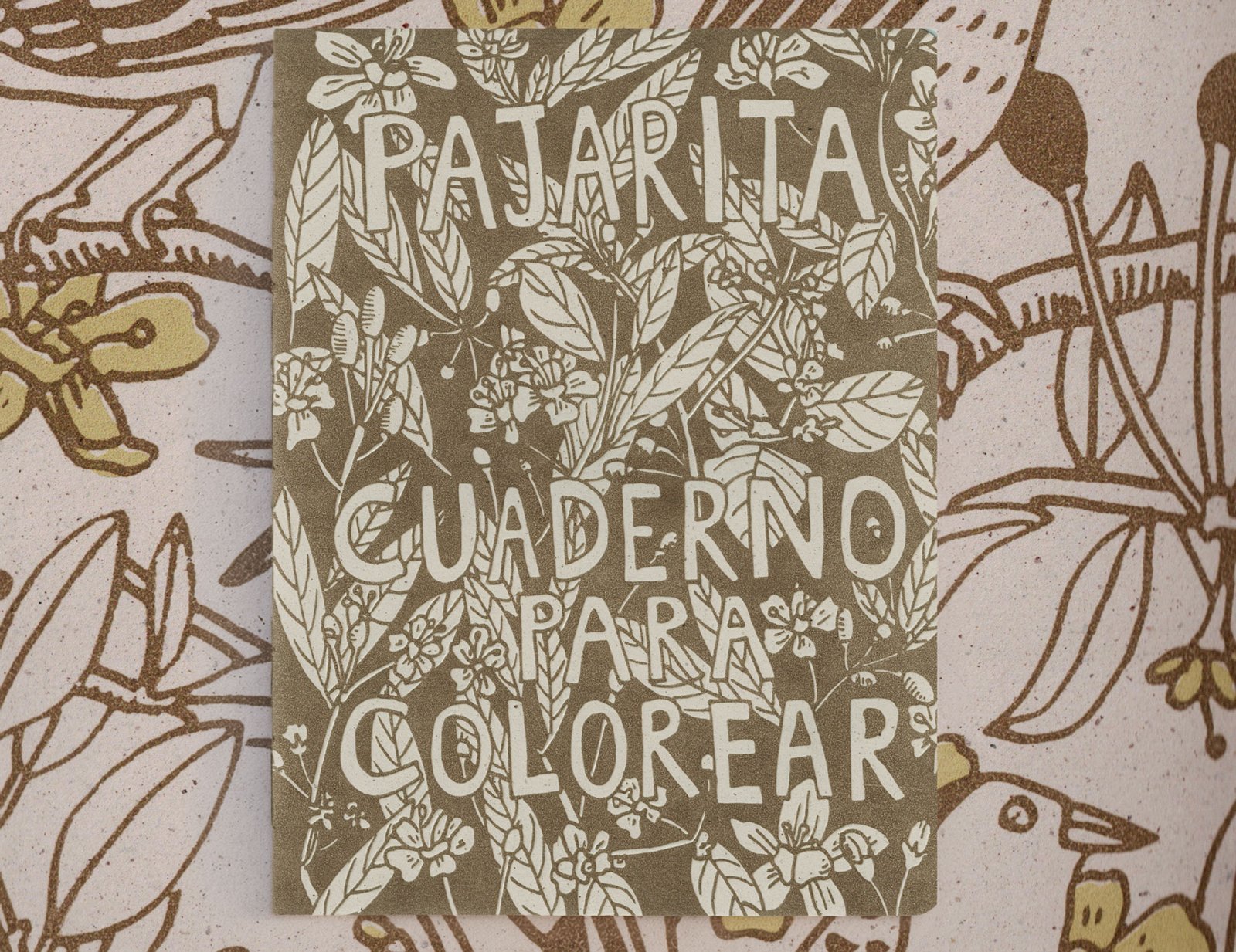 Pajarita. Cuaderno para colorear